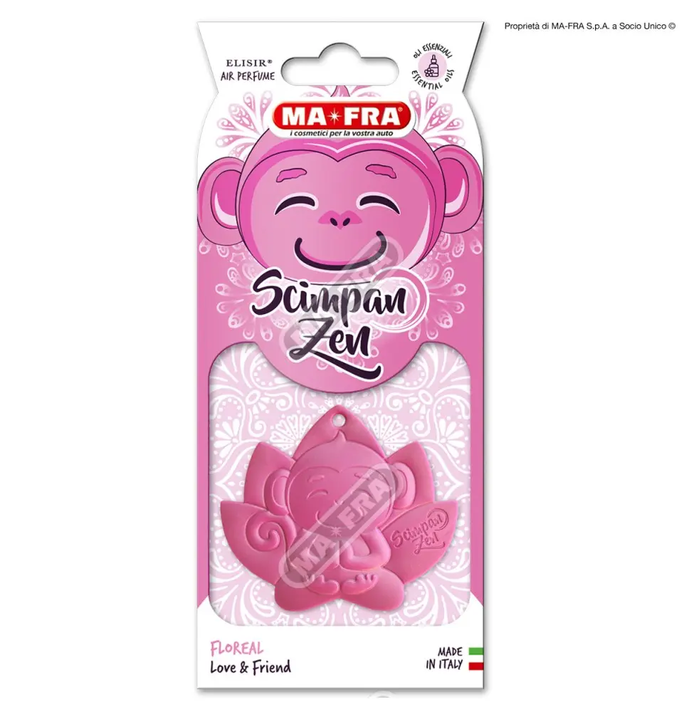 [MEAC034] MA-FRA SCIMPANZEN FLOREAL