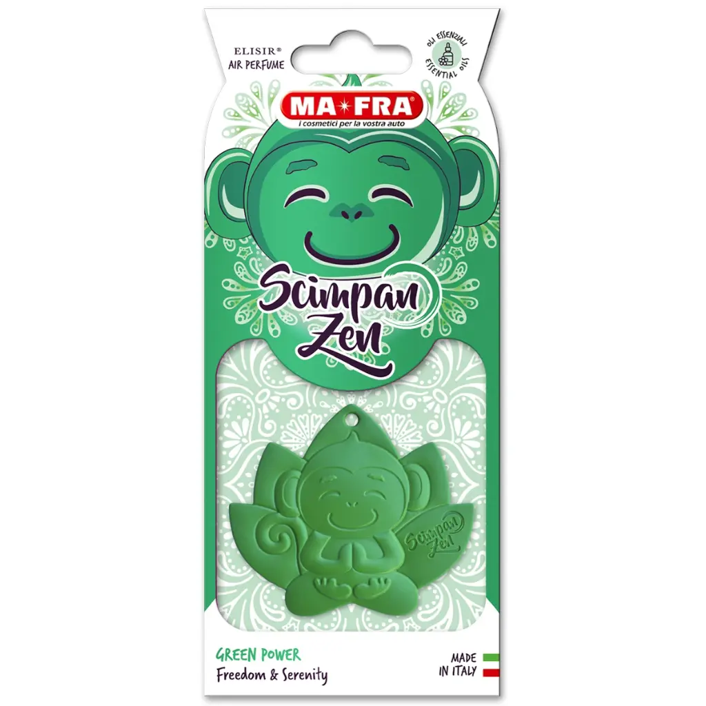 MA-FRA SCIMPANZEN GREEN POWER
