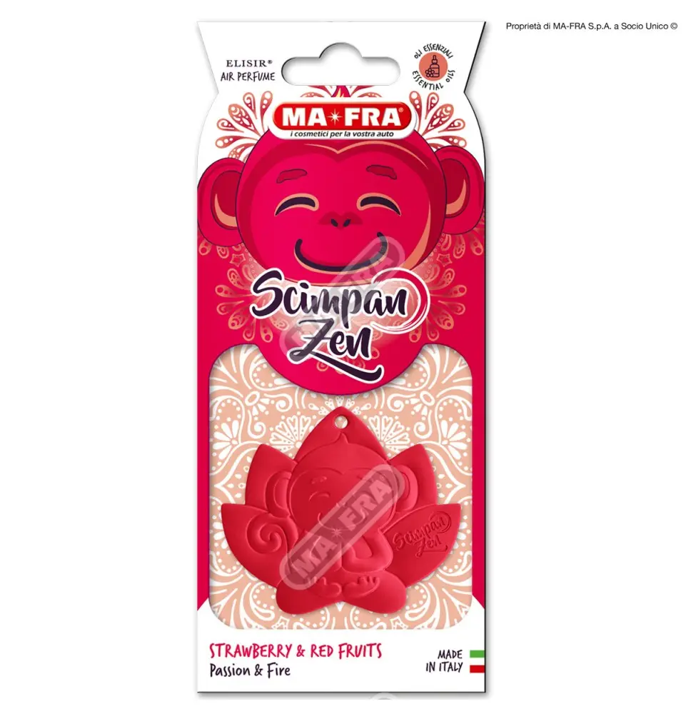MA-FRA SCIMPANZEN STRAWBERRY E RED FRUITS