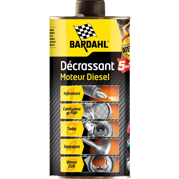 [MMAD007] BARDAHL DECRASSANT MOTEUR 5EN1 DIESEL | 500ML
