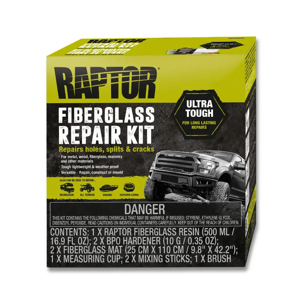 U-POL KIT DE REPARATION FIBRE DE VERRE